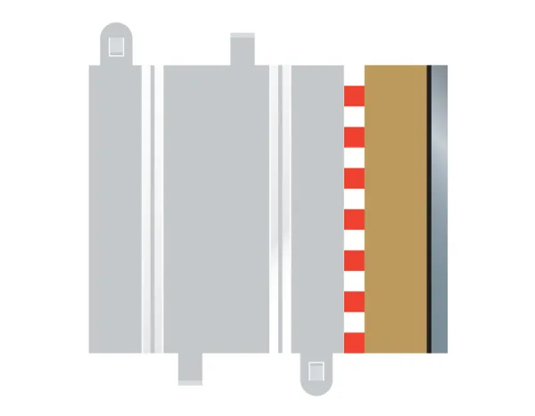 Half Straight Borders 175mm x 4 Contents: 4 x 175mm Half-straight Borders Shown with C8207 Half Straight (not included).