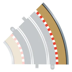 Radius 2 Curve Outer Borders 45 x 4 Contents: Radius 2 Curve Outer Borders 45 degree x 4.