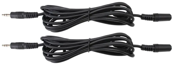 Throttle Extension Cables This pack contains 2 x 2m cables which allow you to extend the length of your hand controller cables and enjoy driving from any position around your track. These extension cables are suitable for use with power bases C8217 and C8241. The plugs are stereo 3.5mm jack plugs which feature automatic braking.