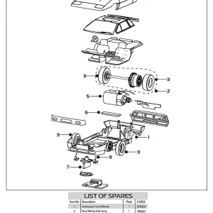 Lotus 52 Guide Blade /Braid plates/Screw Compatible with C4253