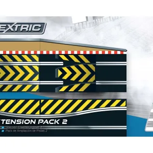 Scalextric Track Extension Pack 2 Extending your Scalextric layout has never been easier! The seven Scalextric Track Extension Packs are totally flexible in their design and any of these packs can be added to both Standard or Digital Scalextric circuits. Each pack can be incorporated into a Scalextric circuit