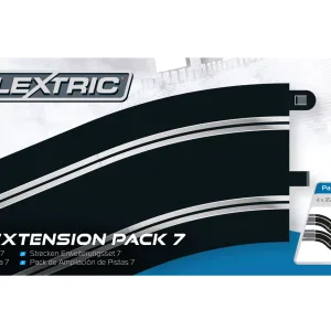 Scalextric Track Extension Pack 7 <p>Extending your Scalextric layout has never been easier! The seven Scalextric Track Extension Packs are totally flexible in their design and any of these packs can be added to both Standard or Digital Scalextric circuits. Each pack can be incorporated into a Scalextric circuit