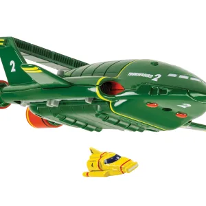 Thunderbird 2 and 4 <p>Gerry Anderson’s famous TV series