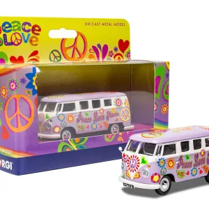 Volkswagen Campervan - Peace Love and Music <p>Volkswagen Campervan<br>Peace Love & Music<br>The Peace and Love Collection. Classic model vehicles embrasing the spirit of the 60's