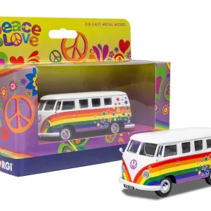 Volkswagen Campervan - Peace Love and Wishes <p>Volkswagen Campervan<br>Peace Love & Wishes<br>The Peace and Love Collection. Classic model vehicles embrasing the spirit of the 60's