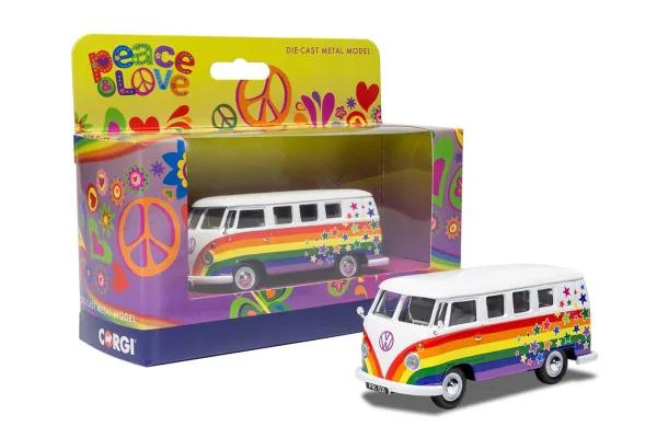 Volkswagen Campervan - Peace Love and Wishes <p>Volkswagen Campervan<br>Peace Love & Wishes<br>The Peace and Love Collection. Classic model vehicles embrasing the spirit of the 60's