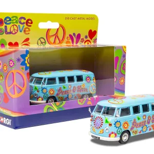 Volkswagen Campervan Peace Love and Freedom <p>Volkswagen Campervan<br>Peace Love & Freedom<br>The Peace and Love Collection. Classic model vehicles embrasing the spirit of the 60's