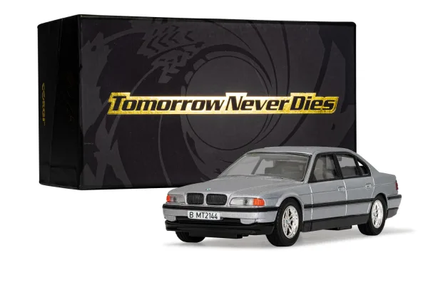 James Bond BMW 750iL 'Tomorrow Never Dies' <p>The BMW 750iL driven by James Bond in Tomorrow Never Dies is fully fitted out by Q Branch with an almost bewildering array of tricks and gadgets