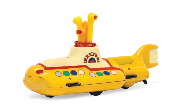 The Beatles Yellow Submarine <p>Corgi’s association with The Beatles began in 1969 with the production of the very first Yellow Submarine replica. Last released by Corgi in 2006