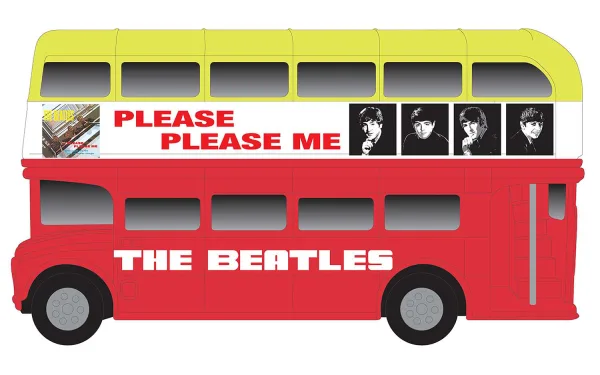 Please Please Me was released in 1963 as the band’s debut album. Featuring both the album artwork