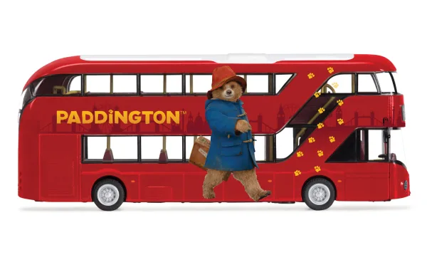 Paddington often sees 1 of the 1000 new Routemaster buses that have been manufactured for the city of London since 2012. This specially packaged Routemaster features a Paddington livery and route 1 Paddington destination board. *Marmalade sandwiches not included.</p>