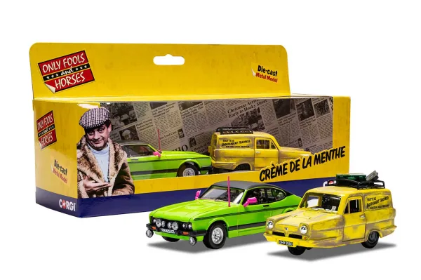 Only Fools & Horses Del Boy’s Reliant Regal & Ford Capri Mk3 <p>In true Trotter style