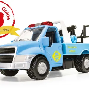 CHUNKIES Tow Truck Come to the rescue with the Chunkies Tow Truck! The towing arm will work with a variety of vehicles