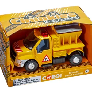 CHUNKIES Snow Plough Truck Keep the roads clear and safe with this nifty snow plough