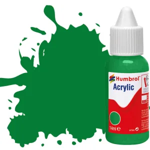 No 2 Emerald Green - Gloss These new Acrylic Dropper Bottles enable easier colour blending using the bespoke Humbrol Paint Palette (AG5111).