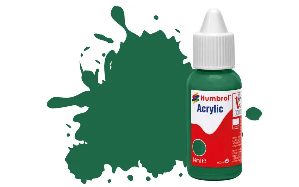 No 30 Dark Green - Matt These new Acrylic Dropper Bottles enable easier colour blending using the bespoke Humbrol Paint Palette (AG5111).