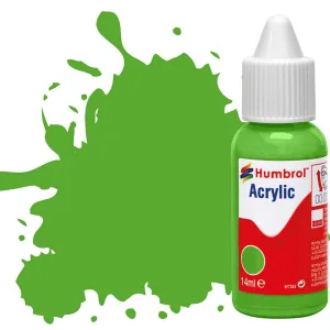 No 37 Bright Green Matt These new Acrylic Dropper Bottles enable easier colour blending using the bespoke Humbrol Paint Palette (AG5111).