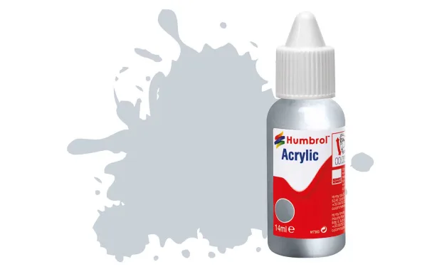 No 56 Aluminium - Metallic These new Acrylic Dropper Bottles enable easier colour blending using the bespoke Humbrol Paint Palette (AG5111).