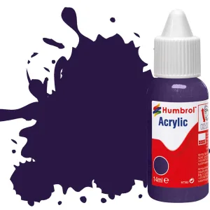 No 68 Purple Gloss These new Acrylic Dropper Bottles enable easier colour blending using the bespoke Humbrol Paint Palette (AG5111).