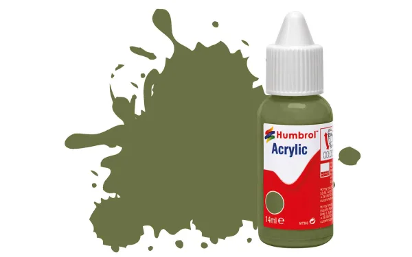 No.80 Grass Green Matt These new Acrylic Dropper Bottles enable easier colour blending using the bespoke Humbrol Paint Palette (AG5111).