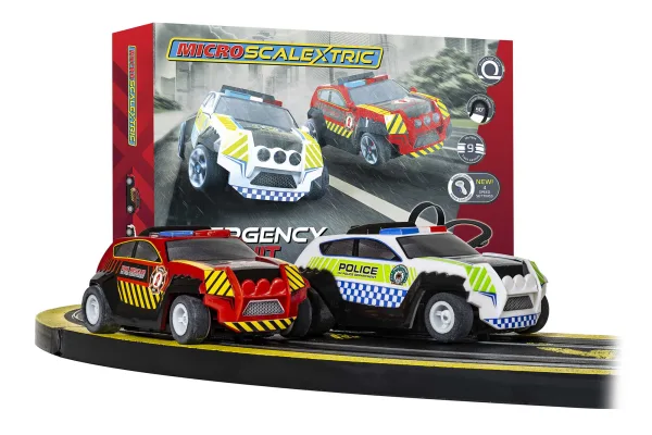 Emergency Pursuit Race Set <p>Ideal for the younger racer