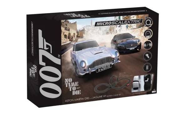 Micro Scalextric James Bond Set 'No Time To Die' <p>The latest James Bond film