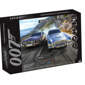 Micro Scalextric James Bond 007 Race Set - Aston Martin DB5 vs V8 <p>Aston Martin has been James Bond's vehicle of choice throughout the 007 franchise