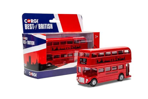 Best of British Routemaster <p>The Corgi Best of British collection is a series of quality die-cast souvenir British vehicles. Corgi has been producing toys and models since 1956 and this range includes some of the most iconic British vehicles from the last half-century including the Routemaster Bus