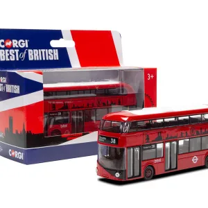 Best of British New Routemaster for London <p>The Corgi Best of British collection is a series of quality die-cast souvenir British vehicles. Corgi has been producing toys and models since 1956 and this range includes some of the most iconic British vehicles from the last half-century including the Routemaster Bus