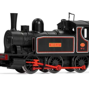 Industrial 0-6-0 Molly Blackberry Black with pale blue lining If you're yet to add a steam locomotive