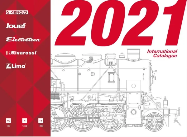 Hornby International 2021 catalogue HO-TT-N scales The Hornby International catalogue for 2021 presents all the new models