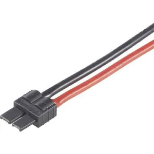 Modelcraft Battery Lead [1x TRX plug - 1x Open cable ends] 30.00 cm 4.0 mm² 208481