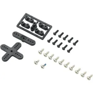 Modelcraft Plastic lever set Compatible with: Futaba No. of bores: 3 SR101