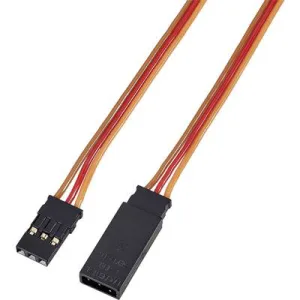 Modelcraft Servo Cable extension [1x JR plug - 1x JR socket] 25.00 cm 0.14 mm² ribbon