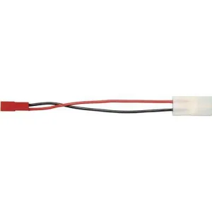 Modelcraft Battery Adapter cable [1x BEC plug - 1x Tamiya plug] 0.50 mm² 208430