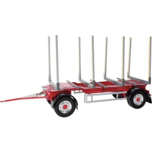 Carson Modellsport 907622 Riedler Fahrzeugbau 1:14 2-axle flatbet stanchion trailer