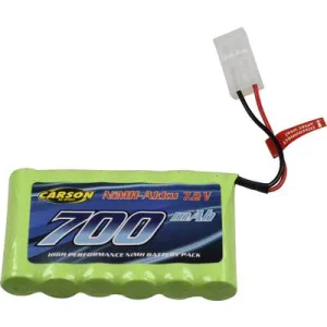 Carson Modellsport Scale model battery pack (NiMH) 7.2 V 700 mAh Tamiya plug