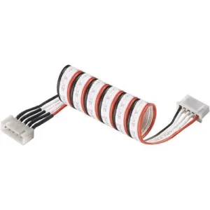 Modelcraft LiPo balancer cable extension Type (chargers): XH Type (rechargeable batteries): XH Suitable for (no. of batteries): 5