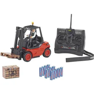 Carson Modellsport Linde H 40 D forklift truck 1:14 RC scale model for beginners Heavy-duty vehicle