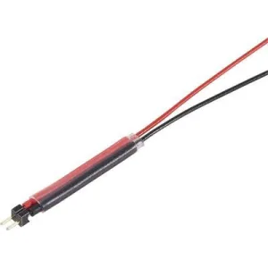 Modelcraft Battery Lead [1x Minium - 1x Open cable ends] 30.00 cm 0.08 mm² 58548