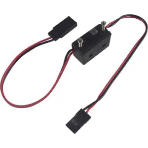 Modelcraft Standard On/Off switch harness [1x JR plug - 1x JR socket] 0.14 mm²