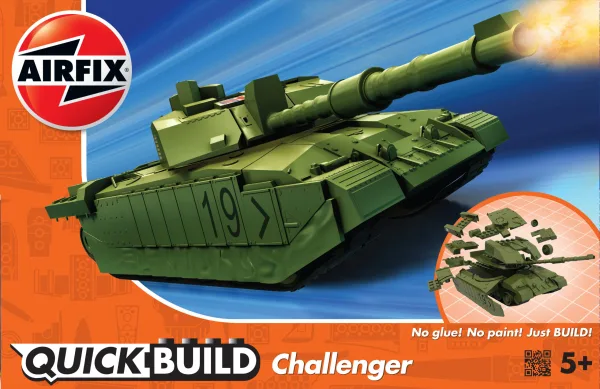 QUICKBUILD Challenger Tank Green