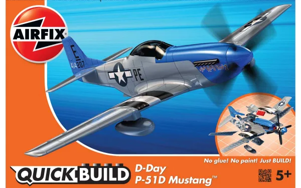 QUICKBUILD D-Day P-51D Mustang