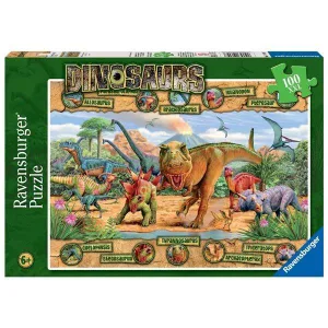 XXL 100 Piece Dinosaurs Puzzle