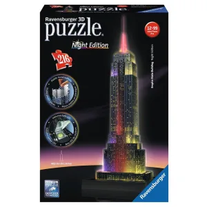 3D Puzzle Empire State Building Night Edition