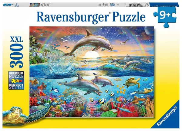 Dolphin Paradise XXL 300 Piece Jigsaw Puzzle