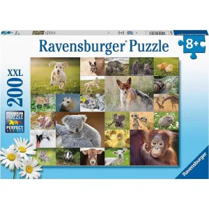 Baby Animals 200 XXL Piece Jigsaw Puzzle