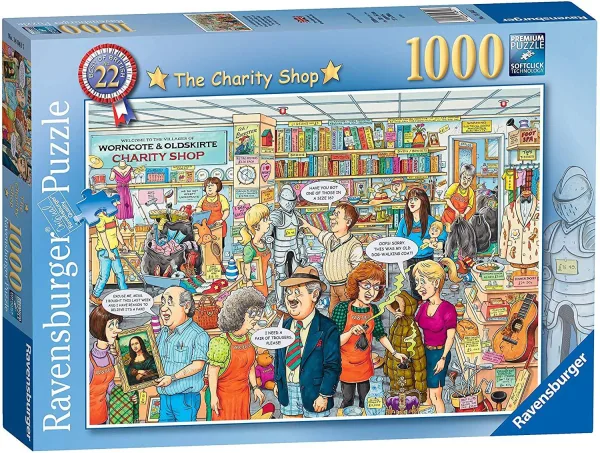 Best Of British No.22 The Charity Shop 1000 Piece Jigsaw Puzzle