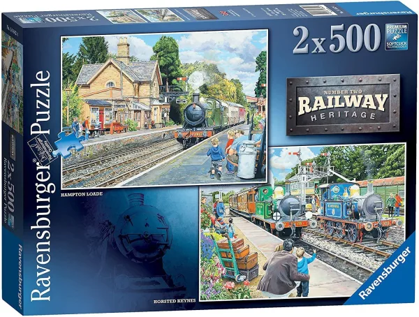 Horsted Keynes & Hampton Loade 2X 500 Piece Jigsaw Puzzles