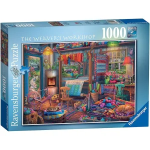 The Weaver'S Workshop 1000 Piece  Jigsaw Puzzle
